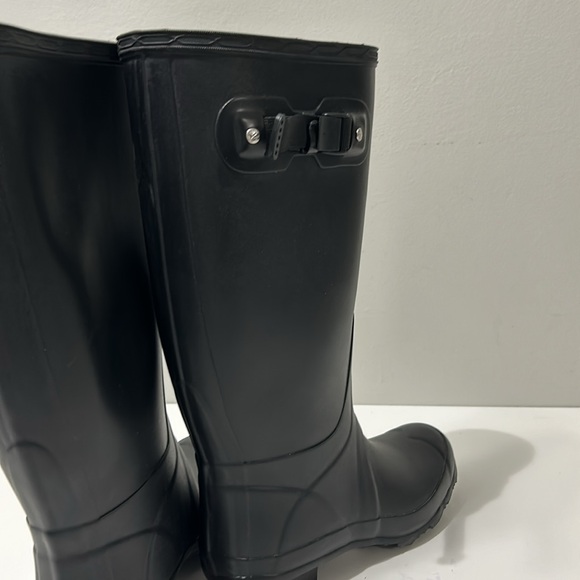 Hunter Field Huntress Rubber Women's Tall Boots Size 7M/8F EUC - Picture 7 of 9